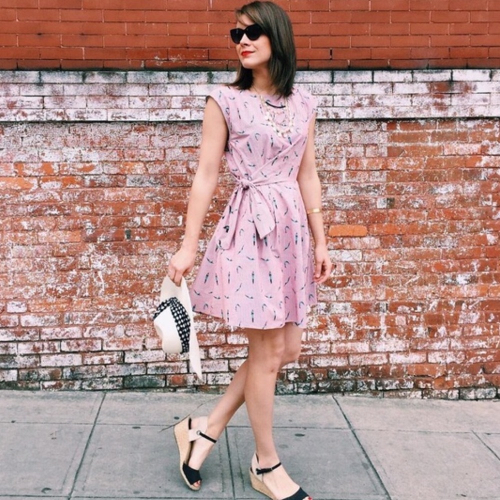 Anthropologie Maeve bathing beauty dress